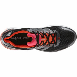 Adidas Легкая Атлетика Обувь Беговая Supernova Glide 5 Черный/Металлический/Инфракрасный Цвет G97323