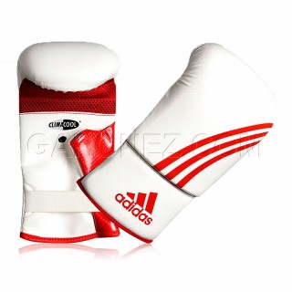 Adidas Боксерские Снарядные Перчатки Box-Fit adiBGS01 WH/RD