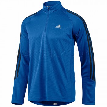 Adidas Легкоатлетическая Футболка RESPONSE Long Sleeve Half-Zip Top P91045 adidas легкоатлетическая мужская футболка c длинным рукавом
# P91045
	        
        