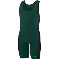 Asics Wrestling Suit Feud Green Color JT500-8190