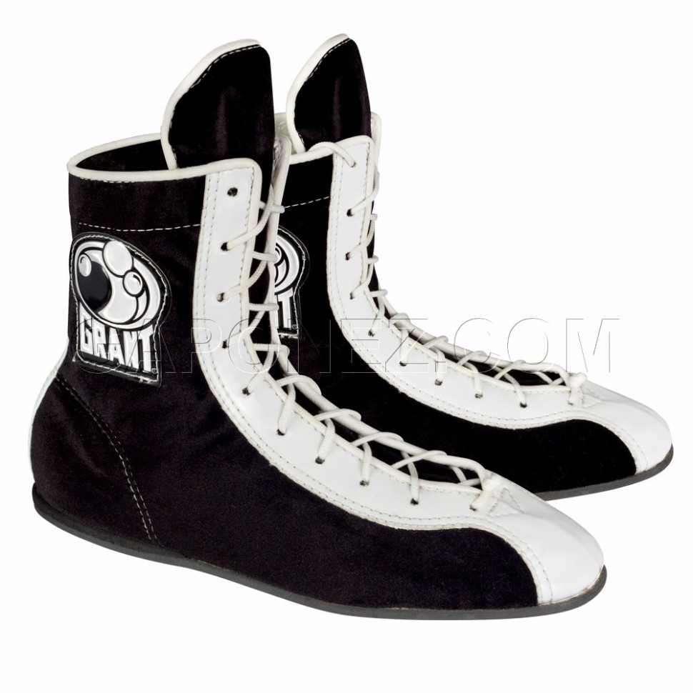 Grant Boxing Shoes Professional Panamanian 2.0 GBS2 BK/WH Black/White ...