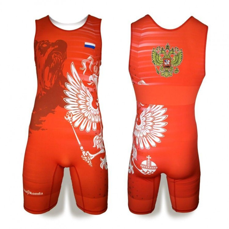 Ana Konda Wrestling Singlet Russia AKRUS Men Wrestling Suit from