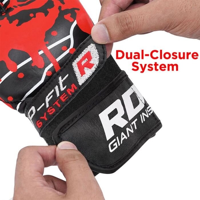 RDX Martial Arts Gloves F2 Pro Style GGL-F2B