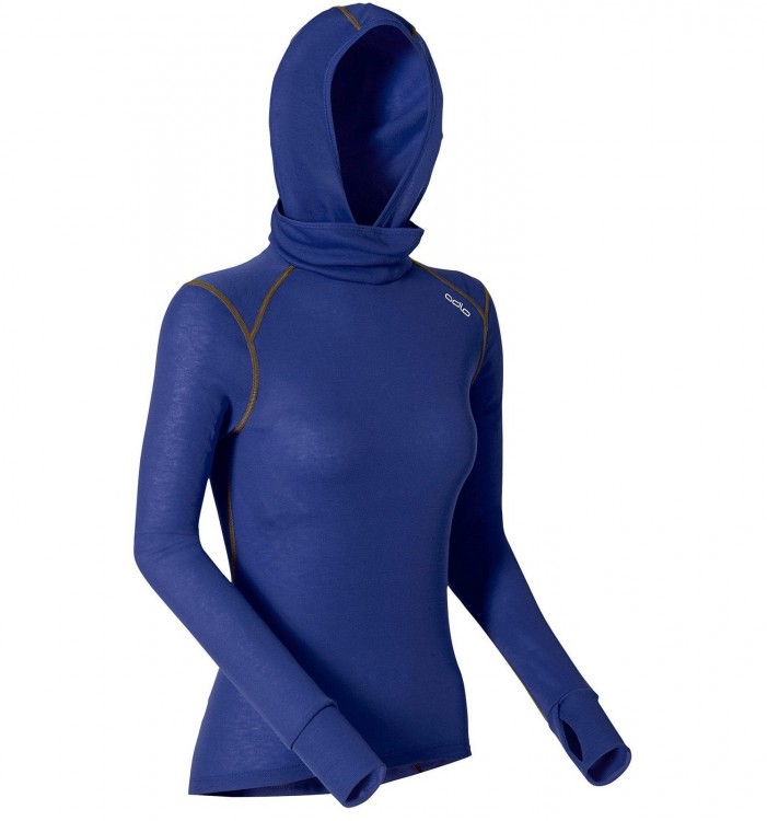 Odlo Top LS Active Warm Base Layer with Face Mask 152071