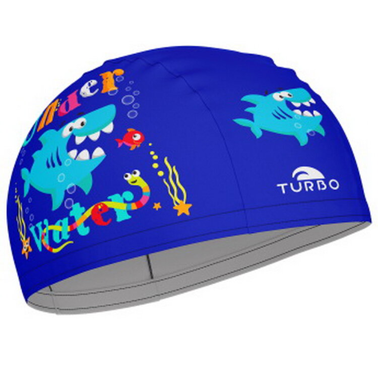 Turbo Swimming Cap PBT Happy Shark 9740923