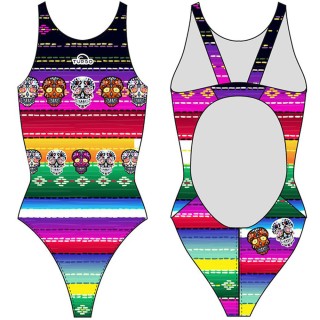 涡轮女式宽肩带泳衣 雨披 8304641