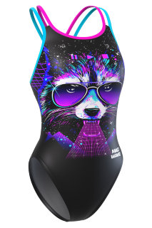 Madwave 泳装女式交叉回 T1 M1461 12