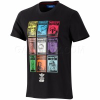 Adidas Originals Top SS Camiseta de Manga Corta Guerra de las Galaxias V33413
