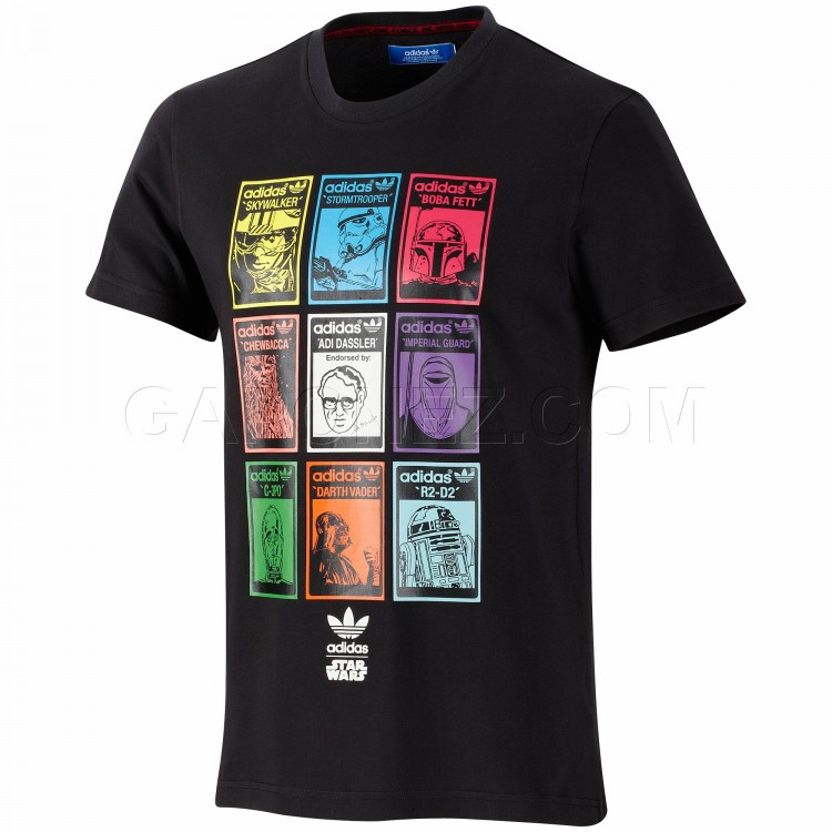 Купить Адидас Ориджиналс Мужскую Футболку Звездные Войны Adidas Originals  Men's T-Shirt Star Wars V33413 Tee from Gaponez Sport Gear