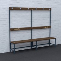 Fighttech Bench for Changing Rooms Single Sided DB2