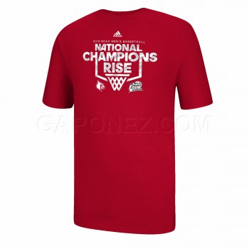 Adidas Баскетбол Футболка Louisville Cardinals 2013 Championship D20102 мужская баскетбольная футболка
men's basketball t-shirt (tee)
# D20102