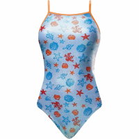 The Finals Girls Swimsuit Under The Sea Foil Flutterback 7932Y