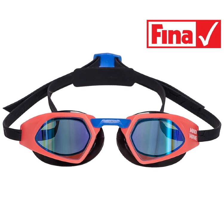 Madwave Swimming Racing Goggles X-Blade Mirror M0459 03