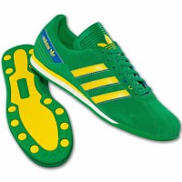 Adidas Originals Обувь Kick TR 2010 Brazil Shoes Зеленый/Желтый  G19178