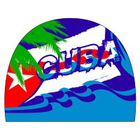 涡轮游泳帽PBT古巴棕榈树 9742108