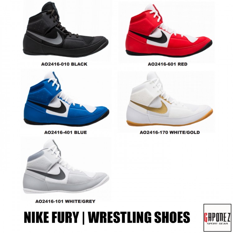 abuela Padre fage recurso Nike Zapatos de Lucha Fury AO2416 de Gaponez Sport Gear