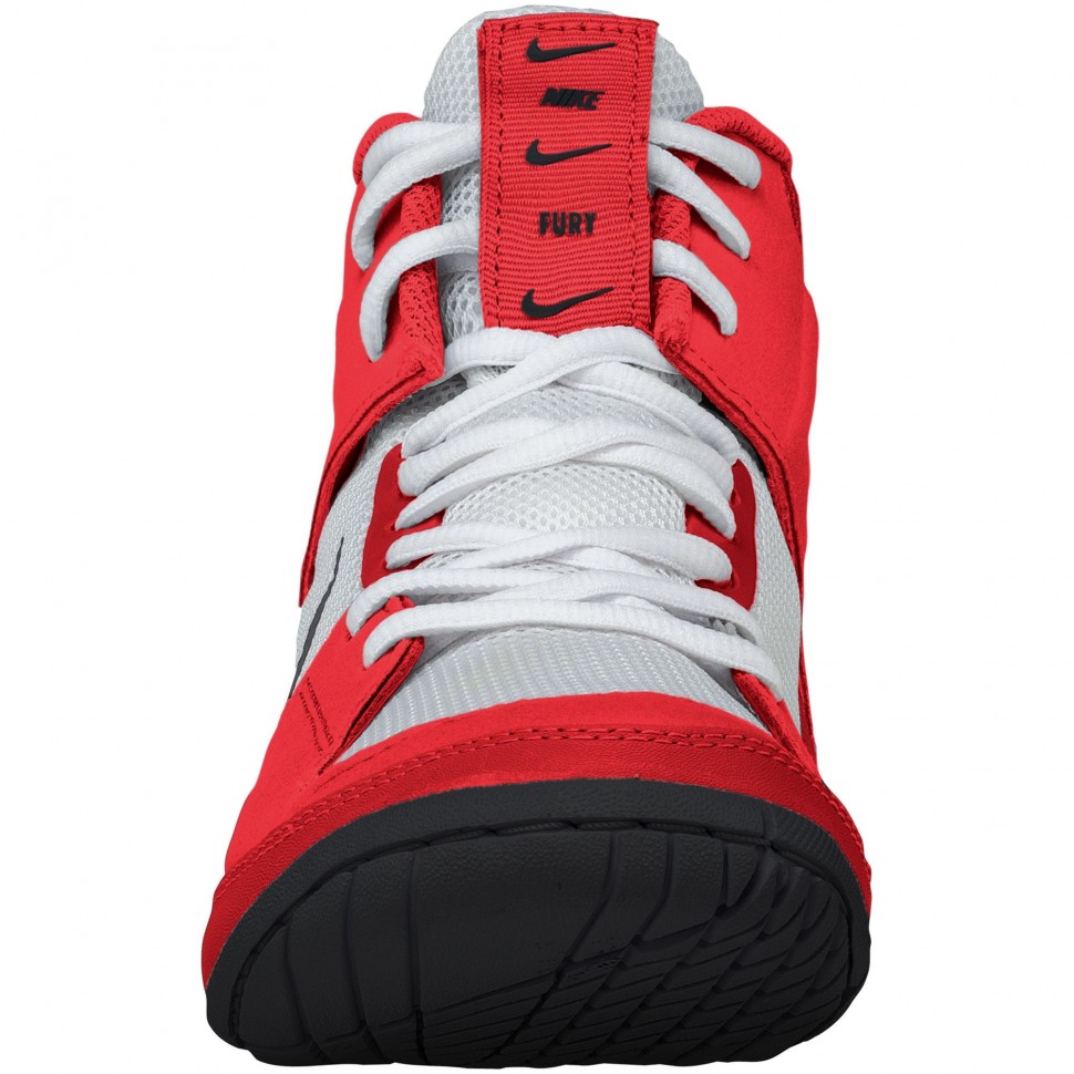 nike fury wrestling shoes red