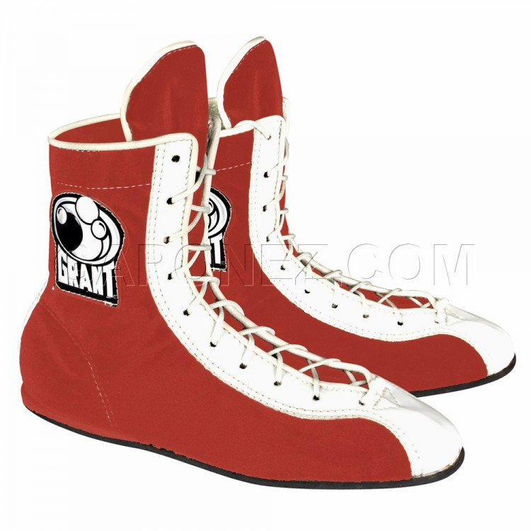 Grant Boxing Shoes Panamanian 2.0 GBS2 RD/WH Red/White from Gaponez