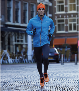 阿西斯上衣长袖速度混合外套 114441