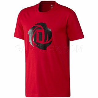 Adidas Баскетбол Футболка Rose Logo Светло-Алый Цвет Z55766