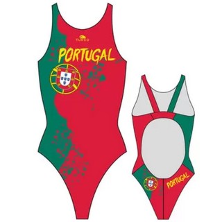 涡轮游泳女式宽肩带泳衣 葡萄牙 8300341