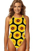 Bbosi 女士细肩带泳衣 向日葵 K2Q8H