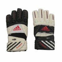 Adidas Футбольные Перчатки Вратаря Fingersave Alround Черный/Красный/Белый 616378