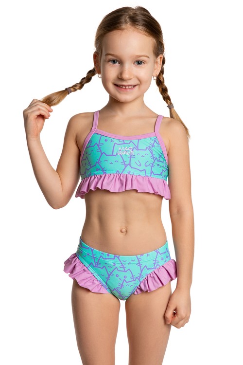 Madwave 女童儿童分体泳衣 喜悦 V1 M0192 07
