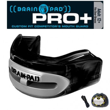 Brain-Pad Mouthpiece Double Row Pro+ Plus BPWRP4 BK/GR 