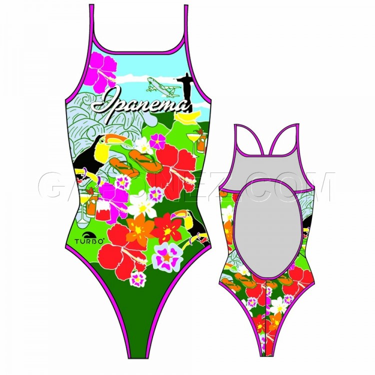 Купить Турбо Спортивное Плавание Женский Слитный/Цельный Купальник ...