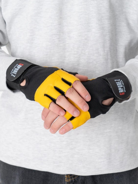 Gaponez Gloves for Weightlifting and Fitness GWGF
