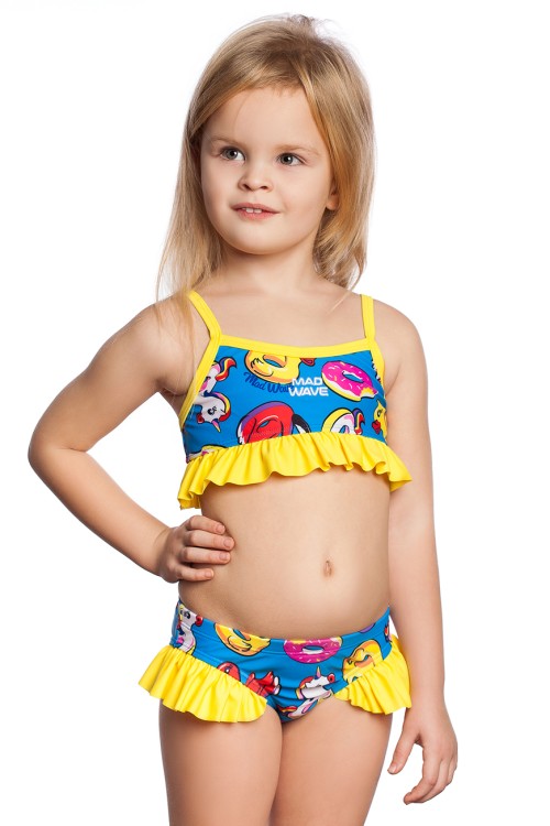 Madwave Children's Swimsuit Separate for Girls Joy O5 M0171 02