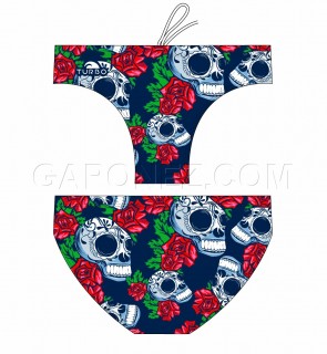 涡轮水球泳衣 骷髅与玫瑰 79844