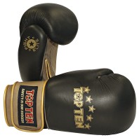 Top Ten Боксерские Перчатки Fight Elite Черный Цвет 2741-9