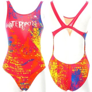 涡轮游泳女式宽肩带泳衣  Dragonette 892191