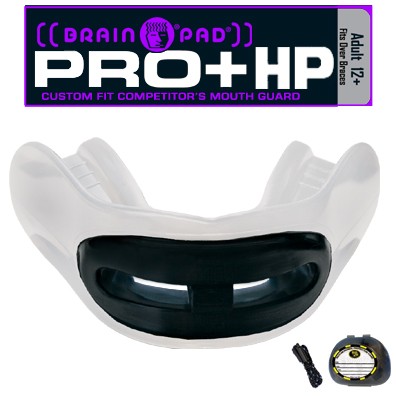 ​Brain-Pad Mouth Guard 2-Filas Alto Rendimiento WPR-300 BPWRP3HP GR/BK