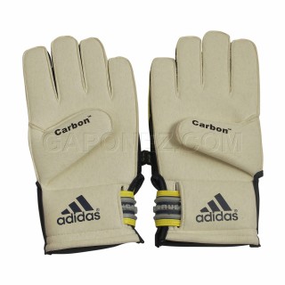 Adidas Футбольные Перчатки Вратаря Fingersave Cup Carbon Черный/Желтый +15 654240