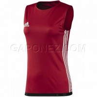 Adidas Camiseta Sin Mangas de Boxeo de Las Mujeres (Clásica) Color Rojo X12297