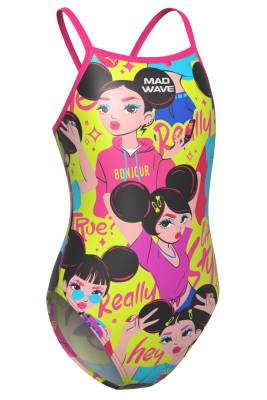 Madwave Junior Swimsuits for Teen Girls Daria PBT O3 M1401 06 from