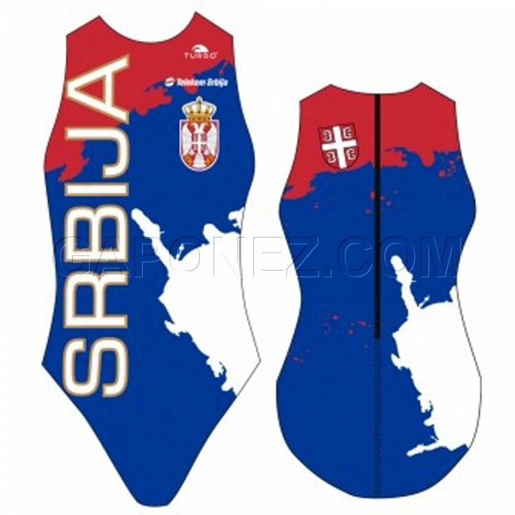 Turbo Water Polo Swimsuit National Team Serbia 89513