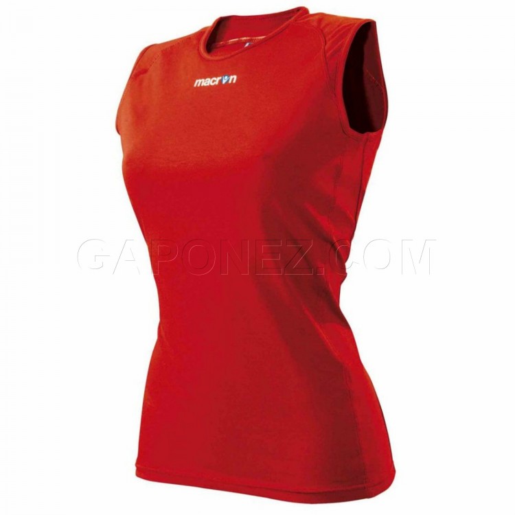 Macron Волейбольная Футболка Женская Antigua Красный Цвет 204502