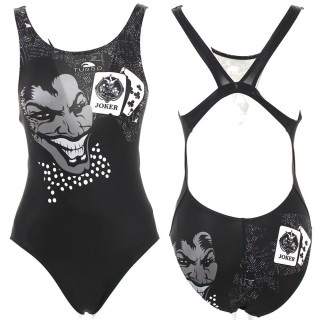 涡轮游泳女式宽肩带泳衣 小丑专业抵抗 894061