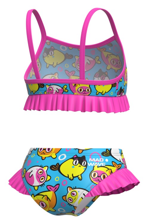 Madwave Children's Swimsuit Separate for Girls Joy K9 M0190 08