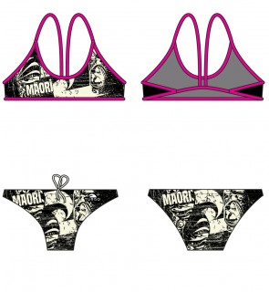 Turbo Спортивное Плавание Бикини Maori Head Vintage 499042