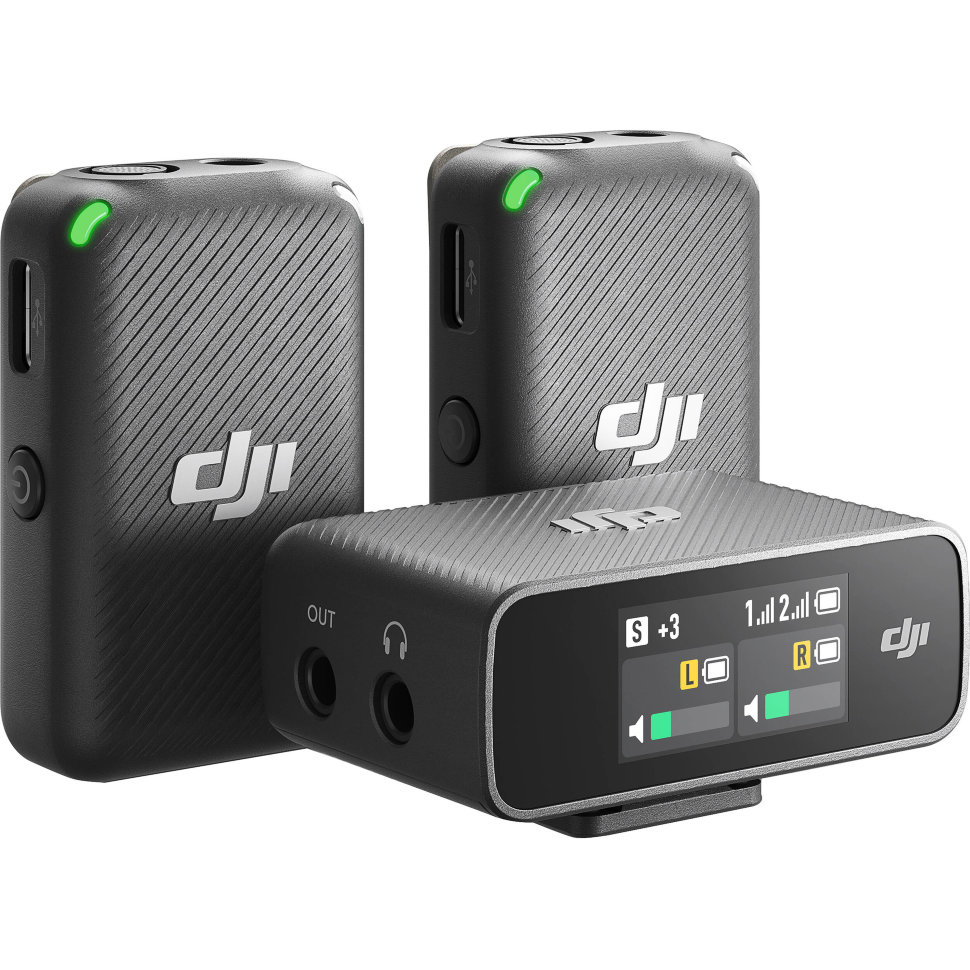 Micrófono inalámbrico DJI para teléfono inteligente DJI Action 2 OM 5 +  Lightning USB-C