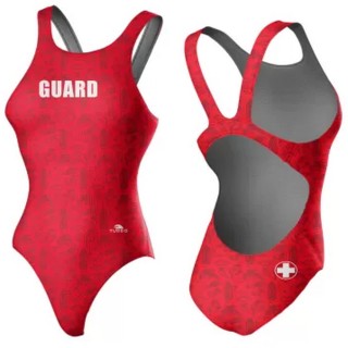 涡轮女式宽肩带泳衣 平原卫兵 8311161