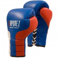 Gaponez Boxing Gloves Lace-Up GBFG BL/WH/RD