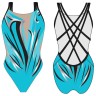Turbo Synchronized Swimming Swimsuit Thin Strap Sincro Modelo F010