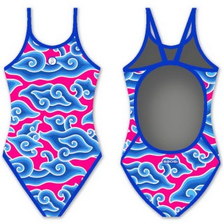 Bbosi 女士细肩带泳衣 云 K3Q5H