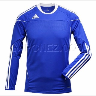 Adidas Футбол Одежда Футболка Condivo LS с Длинным Рукавом Синий Цвет P49188